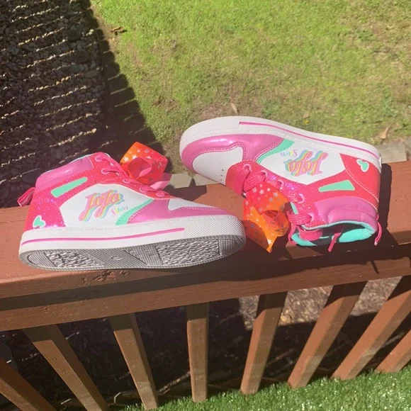 Nickelodeon Jojo Siwa Toddler Girl Hightops _ Size - 1 - Picture 11 of 16